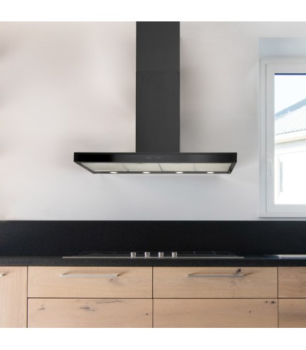 T-Line - Glass Front T-Shape Wall Hood - Options