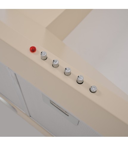 Pyramid - 90cm Ivory Wall Hood - Graded