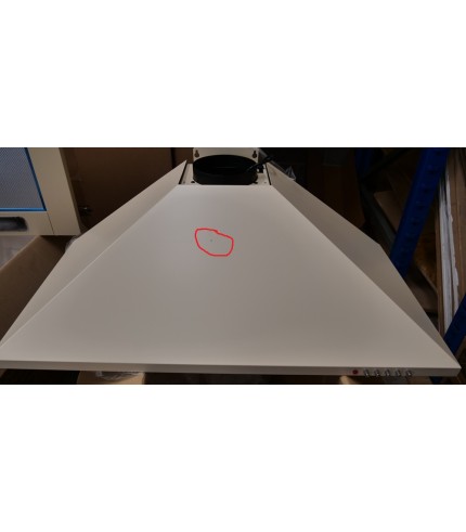 Pyramid - 90cm Ivory Wall Hood - Graded