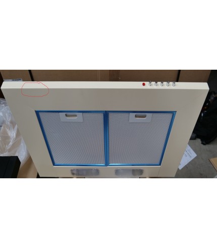 Pyramid - 70cm Ivory Wall Hood - Graded