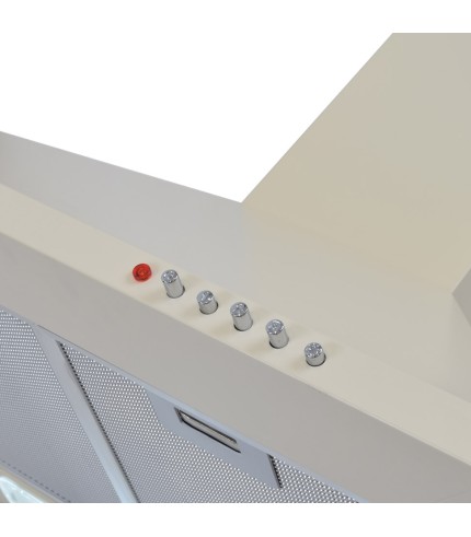 Pyramid - 70cm Ivory Wall Hood - Graded