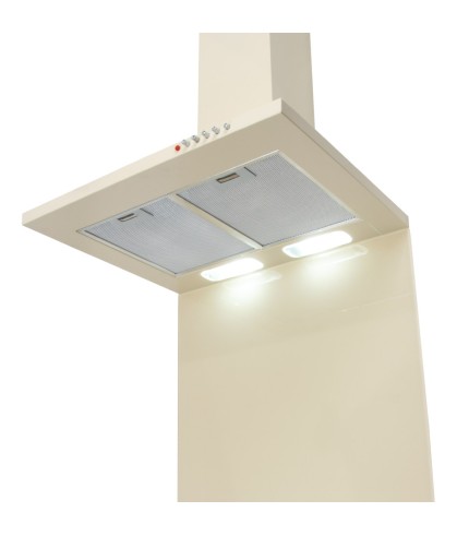 Pyramid - 70cm Ivory Wall Hood - Graded