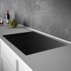 Induction Hob With Powerful Downdraft Extractor Fan