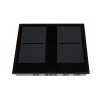 60cm T-LINE Glass With Glass Front - Black & 60cm Lusso Induction hob Bundle