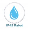 IP45 Rated can be installed in Bathrooms, Wet Rooms or Kitchens
