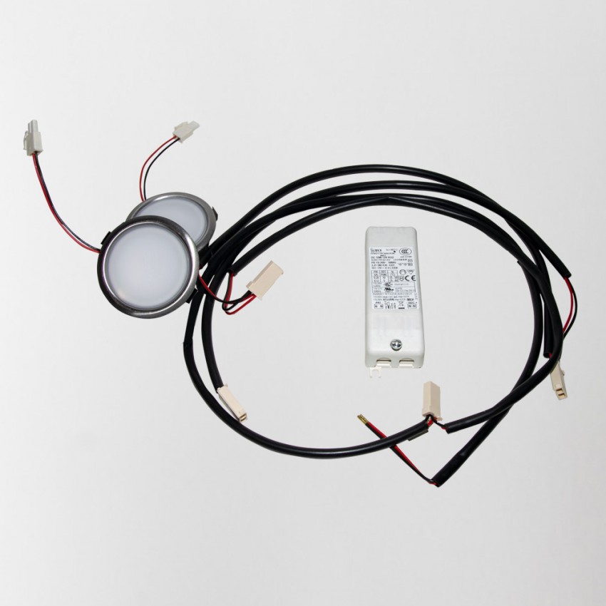 2 LED Conversion Kit with Cables and Driver