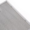 Metal Strips Hold The Filter In Place