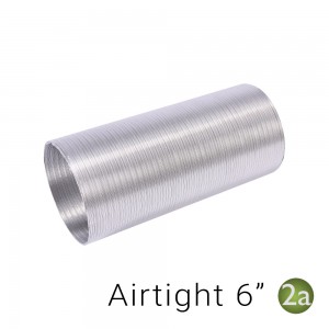 150mm (6") Aluminium Semi Rigid Flexible Duct Hose