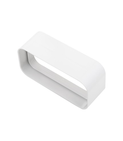 125mm (5") Rectangular Flat Pipe Connector