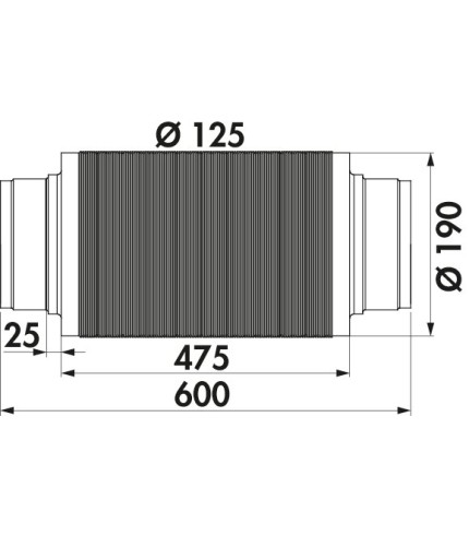 Inline Ducting Silencer - Options