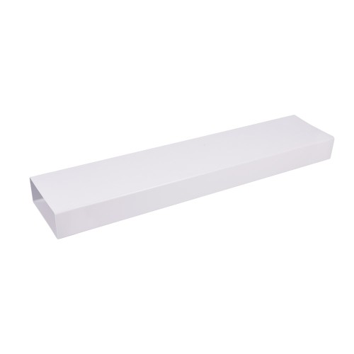 220mm x 90mm (6") Flat Ducting Pipe 1 Metre
