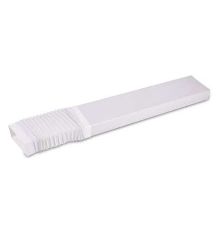220mm x 90mm (6") Flat PVC Flexi Ducting Hose