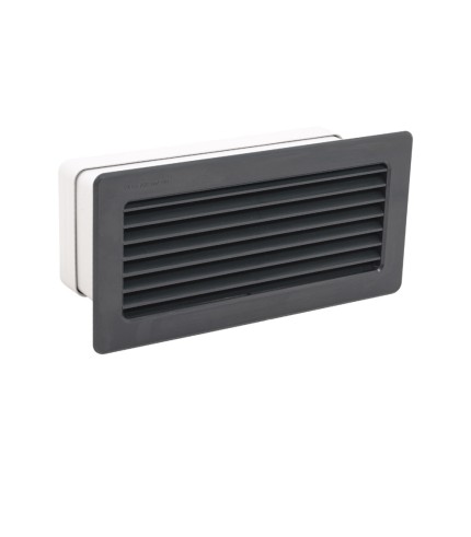 Rectangular Louvred Wall Vent - Options