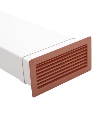 Rectangular Louvred Wall Vent - Options