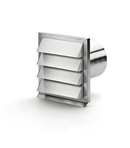 Stainless Steel Outside Wall Grilles Round - Options
