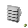 125mm Light Grey Louvered Wall Grille 