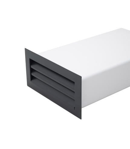 Rectangle Steel Plinth Grills - Options