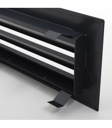 Rectangle Steel Plinth Grills - Options