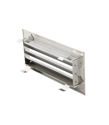 Rectangle Steel Plinth Grills - Options