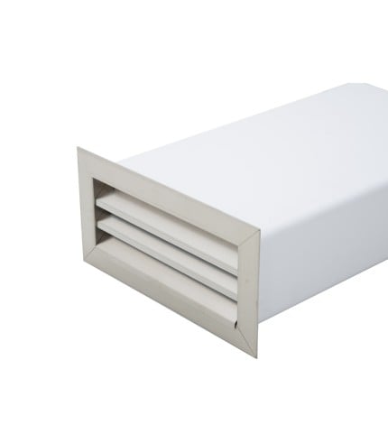 Rectangle Steel Plinth Grills - Options
