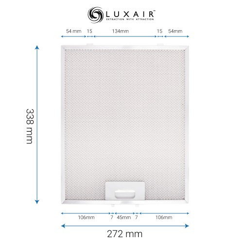 Metal Grease Filter 338mm x 272mm