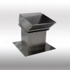 Flat roof external tower and motor option unit stainless steel