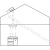 Choose Pitched motor if you are fitting the motor to a outside pitched roof