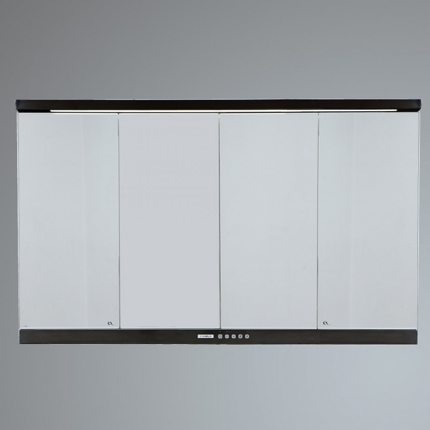 Designer bathroom cabinet with built in extractor fan