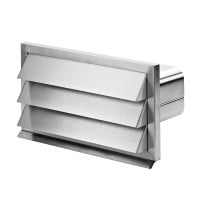 Stainless Steel Vall Vent 220mm x 90mm