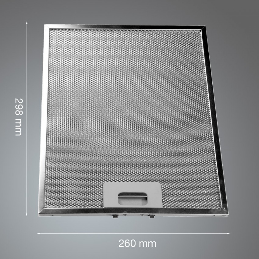 Designair Cooker Hood Metal Grease Filter CATA Silver, 320 x 260mm