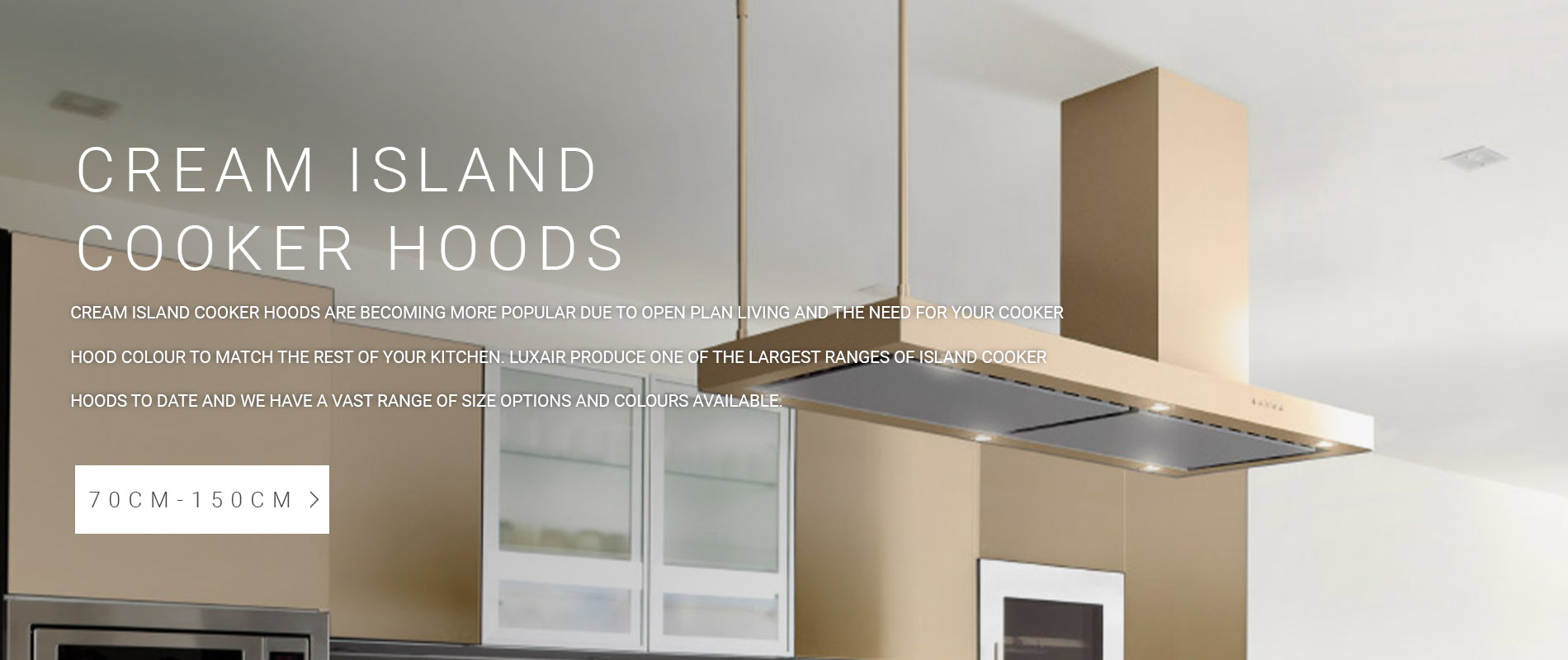 Cream Island Cooker Hoods Cream Island Cooker Hoods