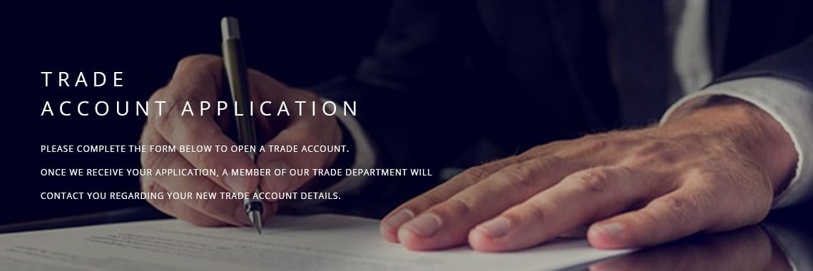 Trade Account application