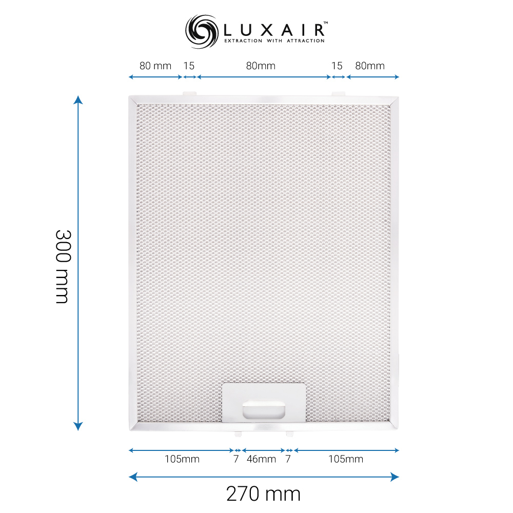 Metal Grease Filter 405mm x 228mm